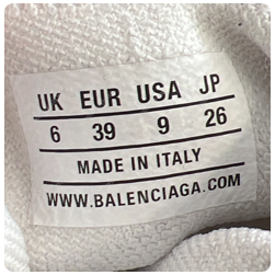 Real Authentication Balenciaga
