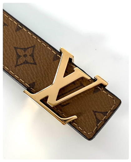 I need to verify a Louis Vuitton belt, how can I tell if it's real