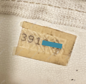 first generation chanel serial sticker