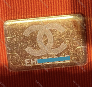 CHANEL serial plate