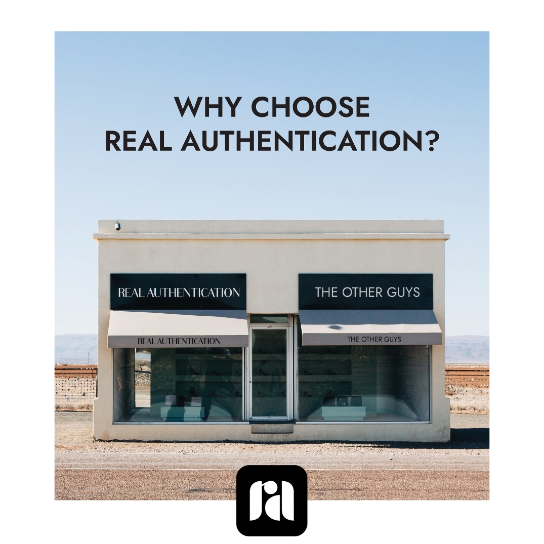 Real Authentication Us vs the Other Guys Blog Post Thumbnail