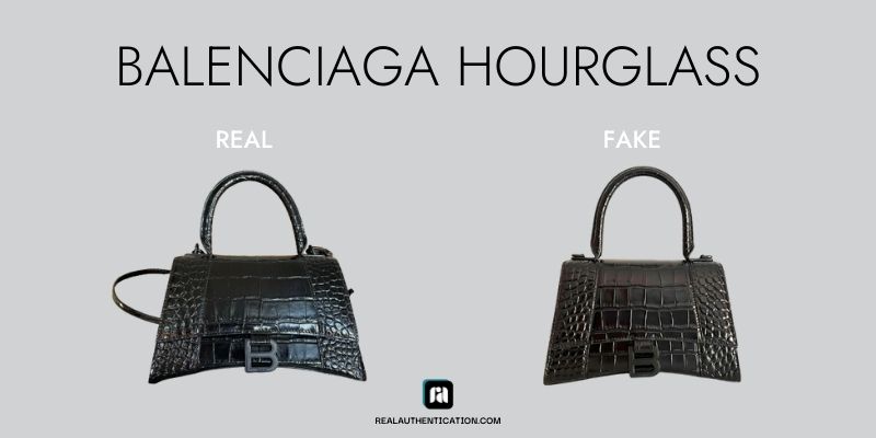 Real Authentication: Balenciaga Hourglass Real vs. Fake
