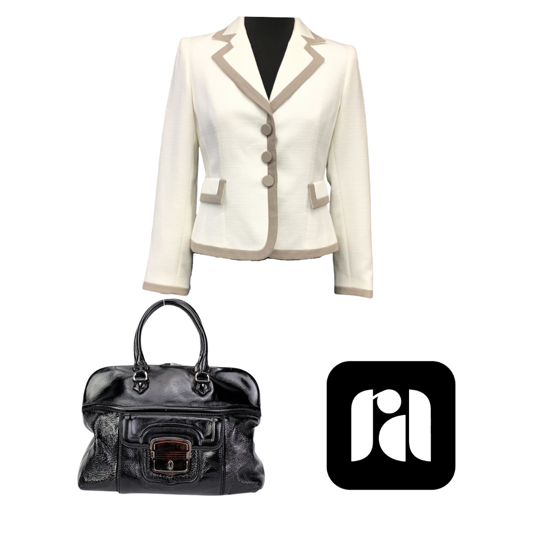 Elie Tahari::ジャケット:UK4[RESALE] Elie Tahari::ジャケット:UK4[RESALE] Elie Tahari 100% Leather