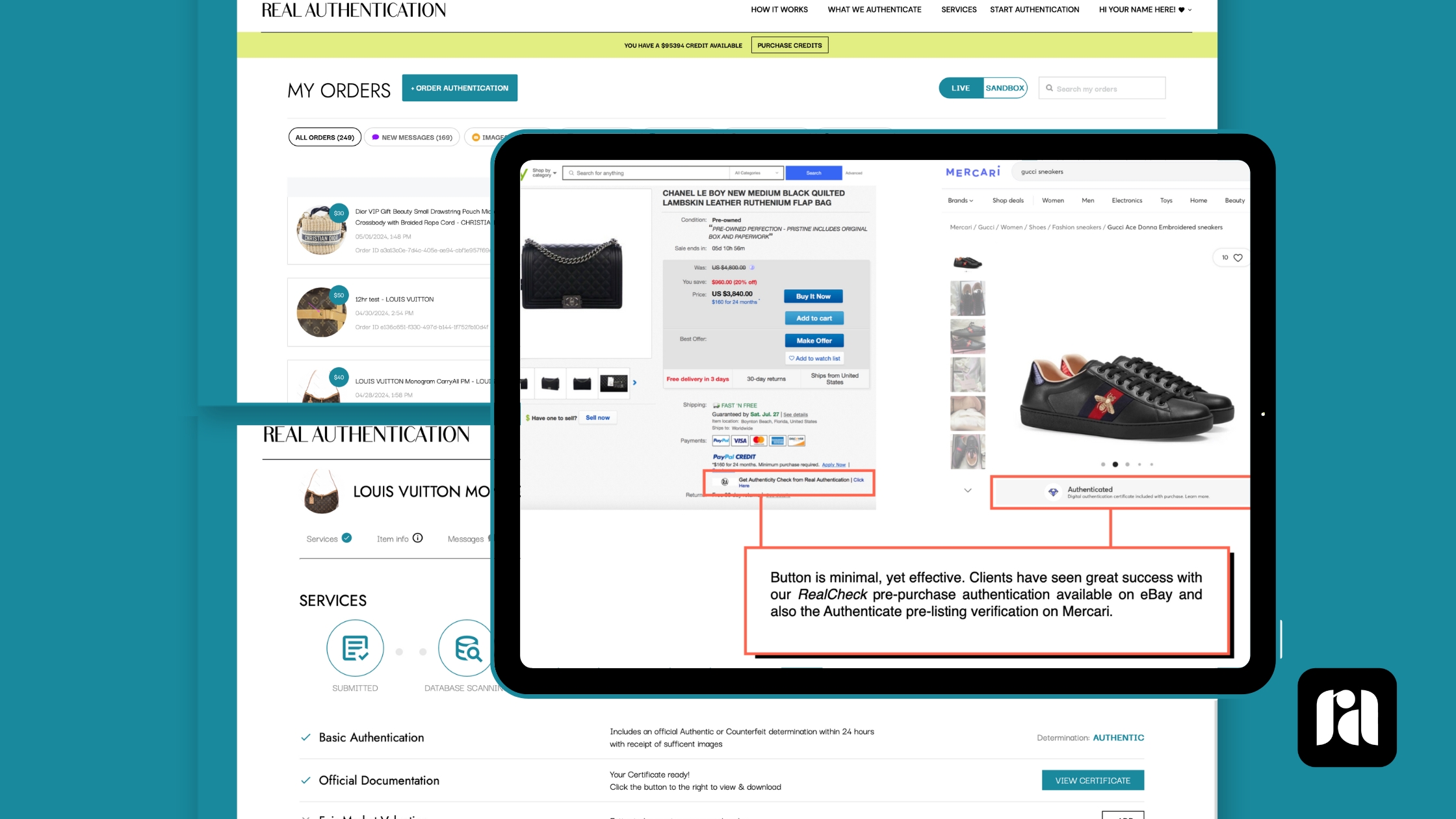 Real Authentication API Integration Blog Post
