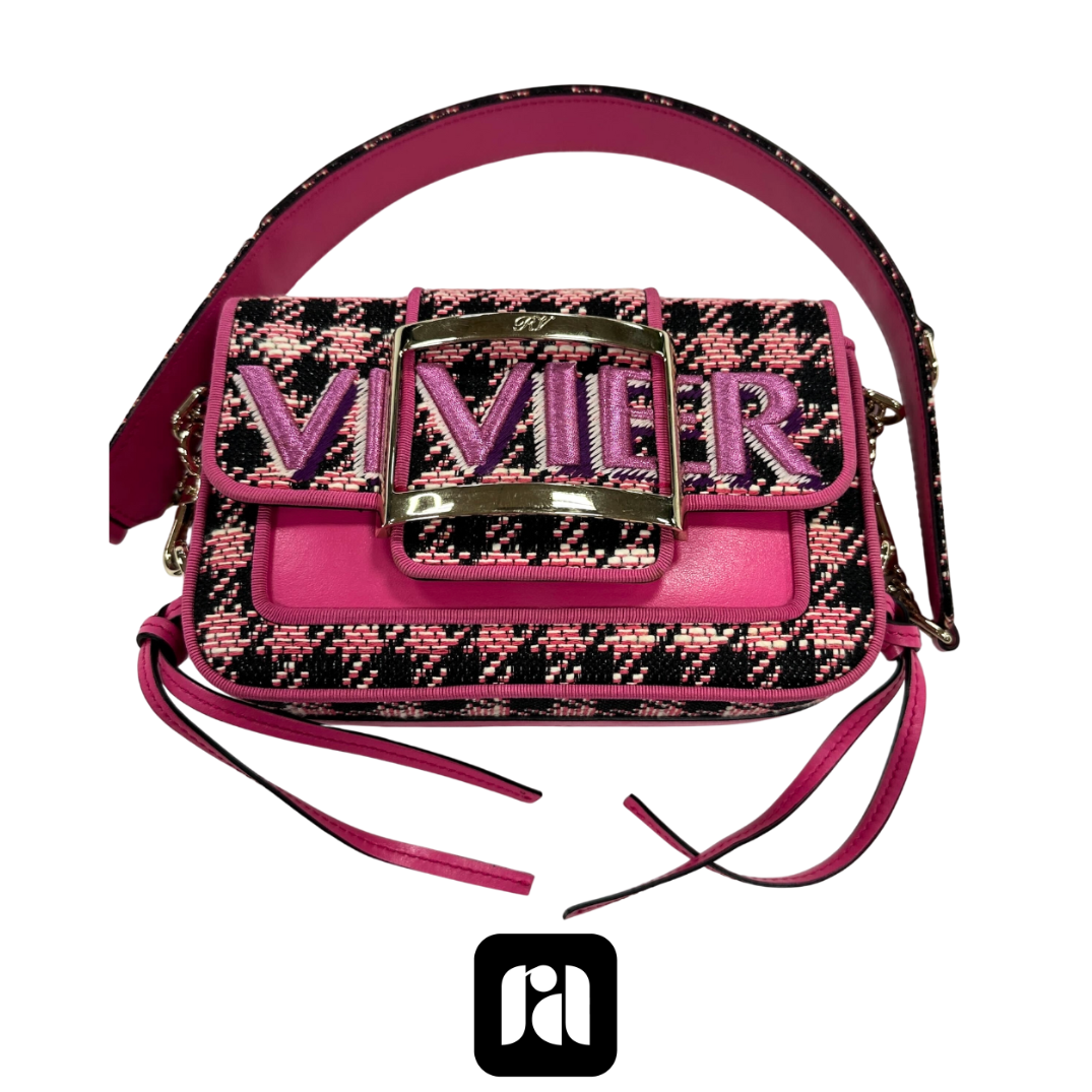 新品未使用Roger Vivier ハンドバッグ　ピンク We Authenticate Roger Vivier - REAL AUTHENTICATION