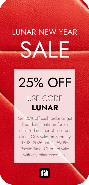 Red YSL back for Lunar New Year Sale Mobile Insert