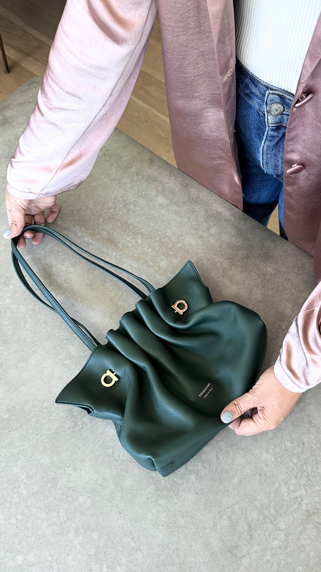Authentic Ferragamo Handbag