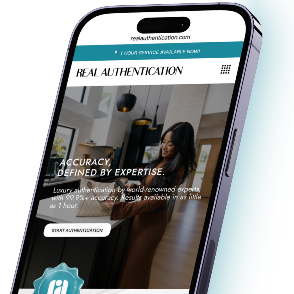 Real Authentication Website in Mobile Phone
