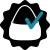 Handbag and verified authentic checkmark